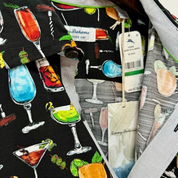TOMMY BAHAMA Men's Veracruz Cay All Nighter Short Sleeve Woven Shirt - XL - Picture 11 of 13